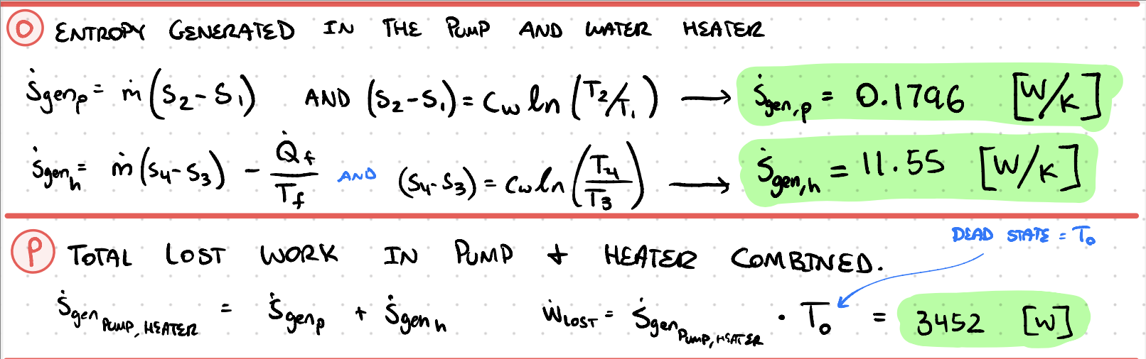 Modified System Performance Metrics